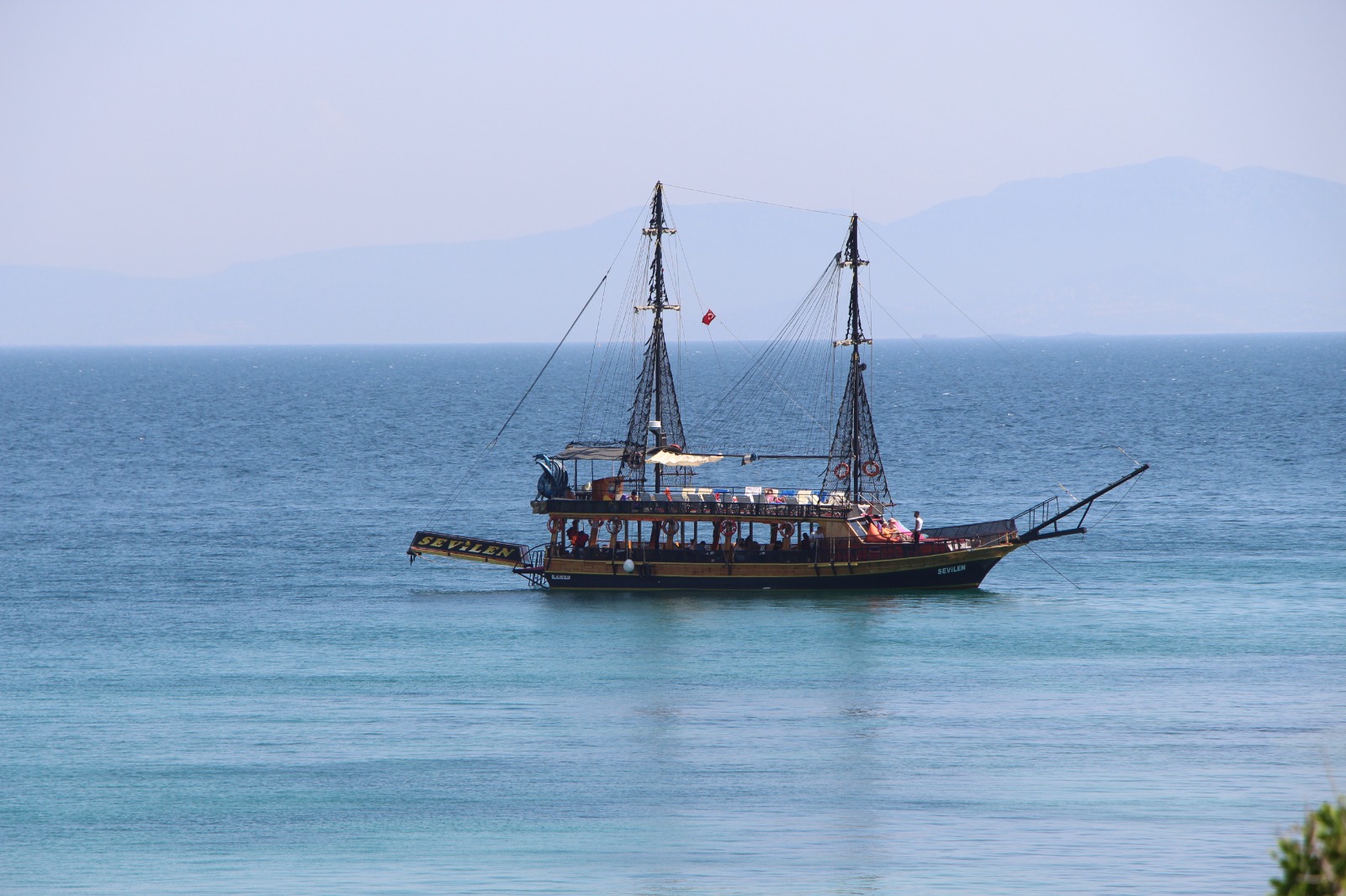 LENIWY DZIEŃ NA ŁODZI W BODRUM