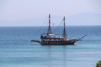 LENIWY DZIEŃ NA ŁODZI W BODRUM