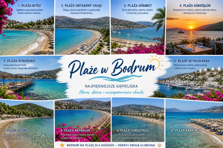 Plaże w Bodrum | Najpiękniejsze Zatoki i Rejsy